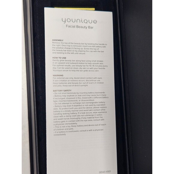 Younique Facial Beauty Bar New in Box, Vibrating - Picture 5 of 7